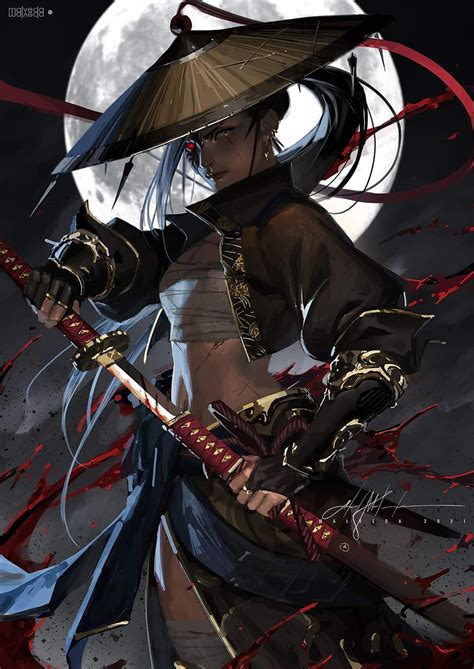 pig demon and female samurai|15 Best Female Samurai in Anime .